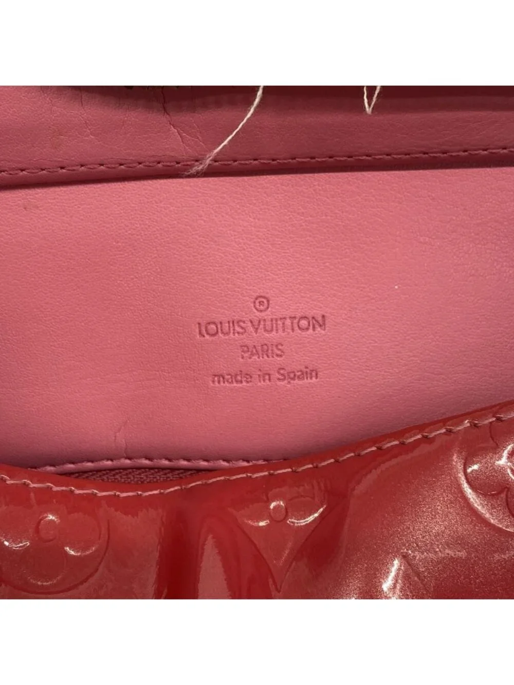 Louis Vuitton Tote Bag Vernis Houston Framboise